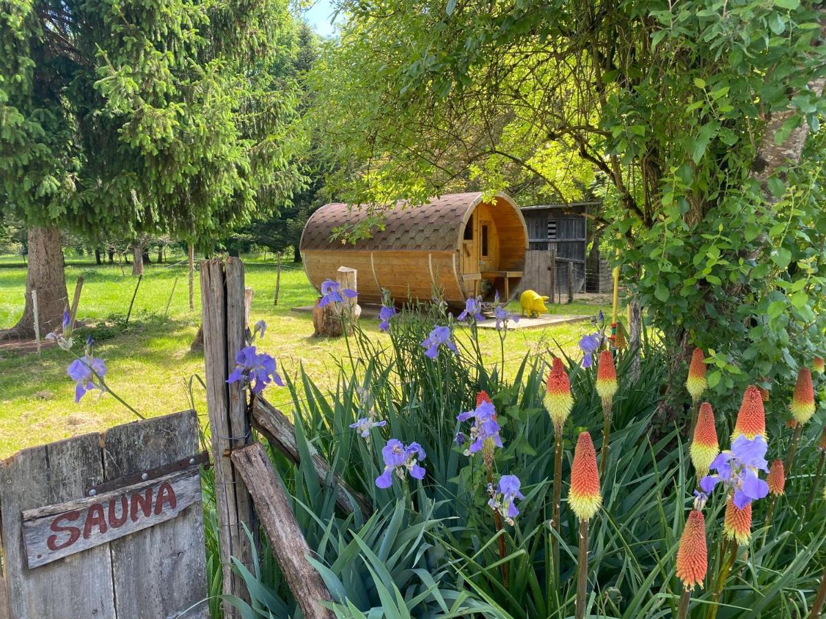 Camping La Ferme de Perdigat Limeuil Bagian luar foto