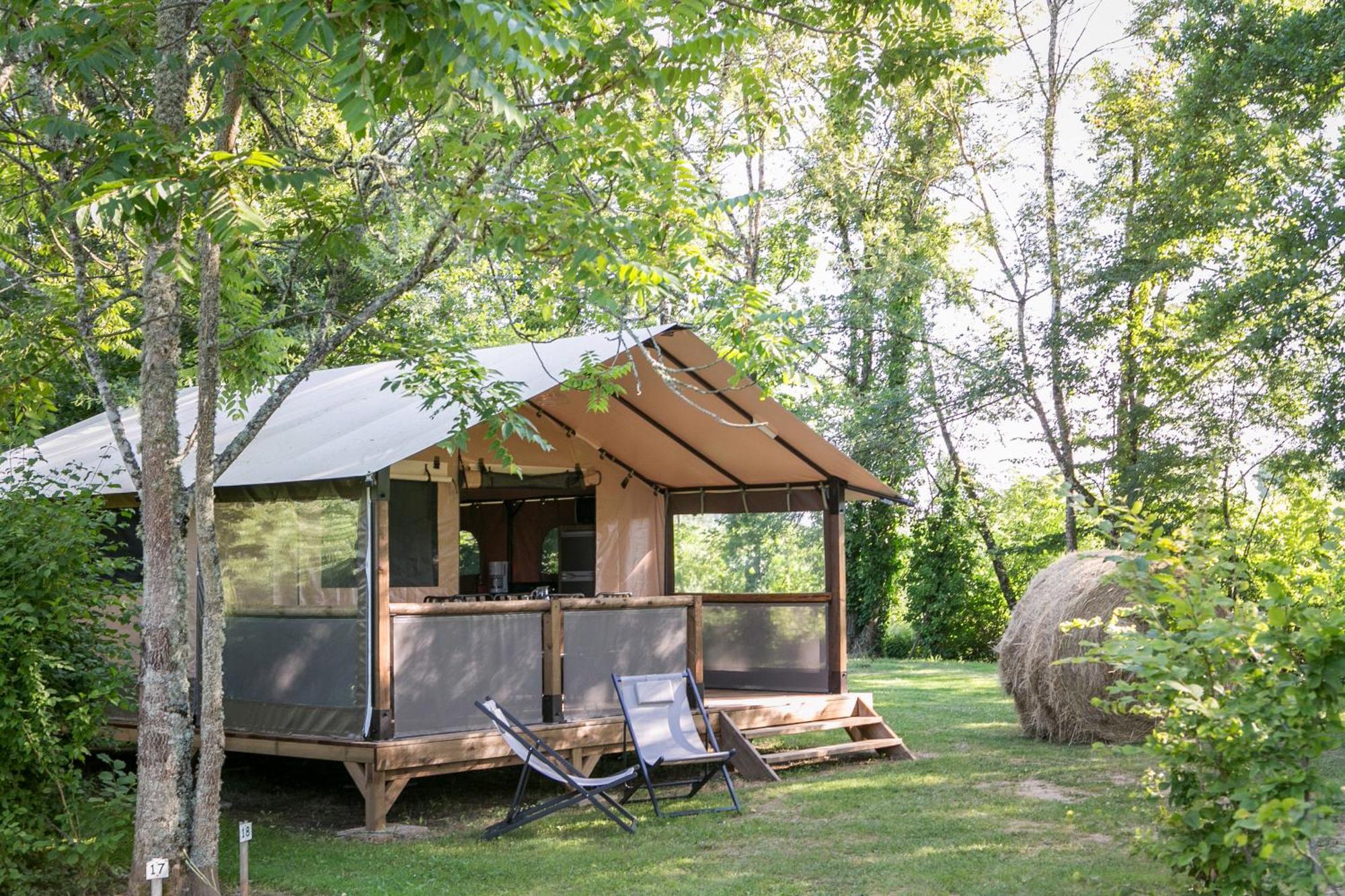Camping La Ferme de Perdigat Limeuil Bagian luar foto